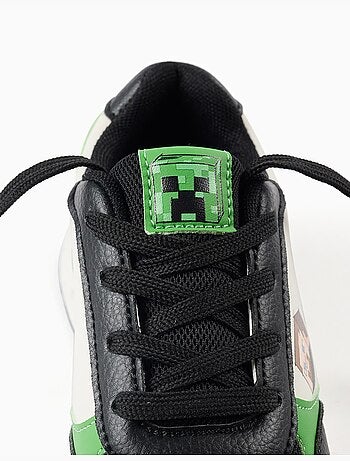 Baskets Minecraft avec lacets