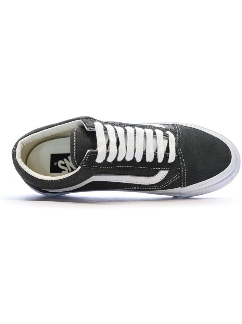 Baskets Mixte Vans Gris Argenté - Kiabi