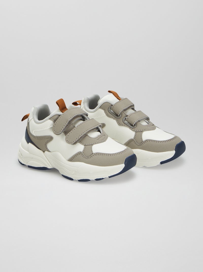 Baskets mode blanc - Kiabi