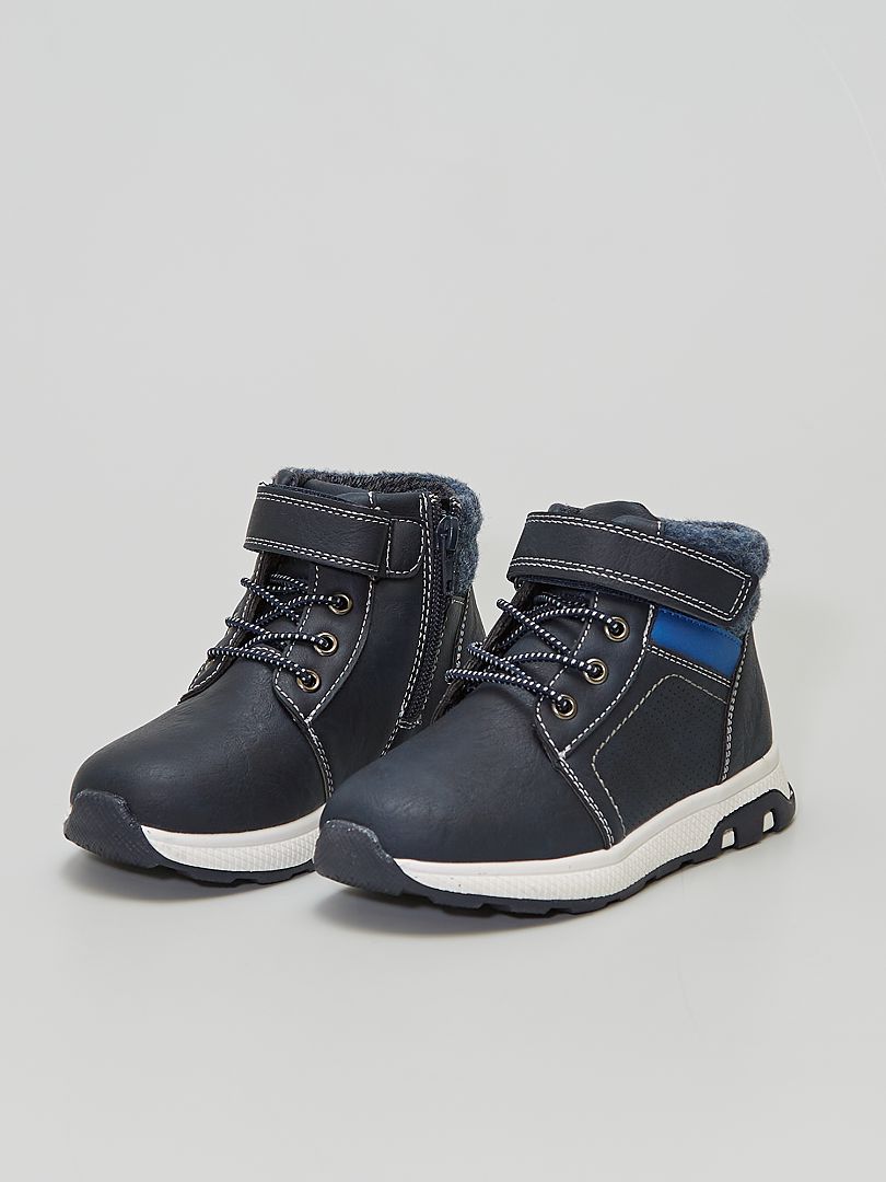 basket scratch bleu marine