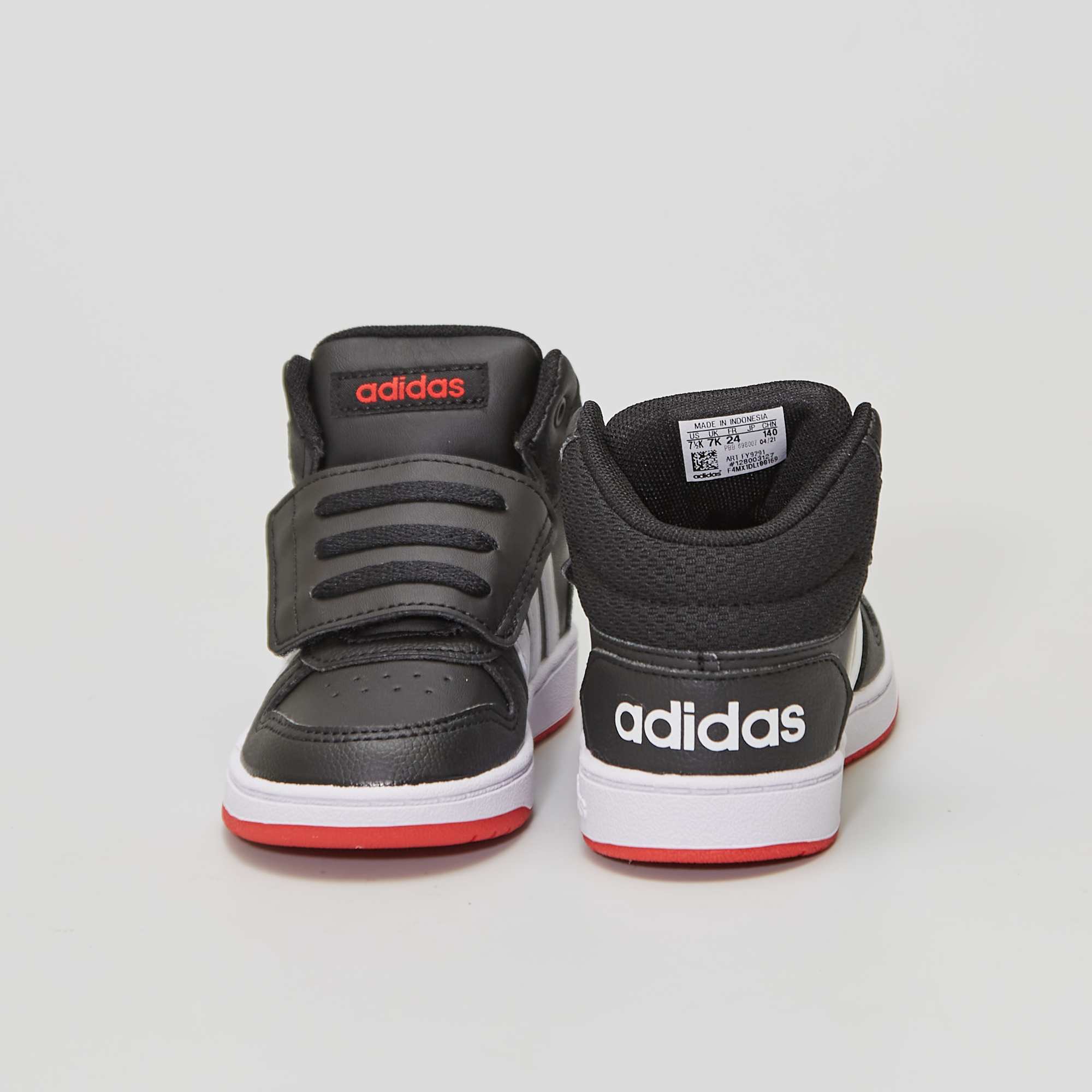 Baskets montantes 'Adidas' 'Hoops mid 2.0 I' bÃ©bÃ© garÃ§on - noir - Kiabi - 40,00â¬