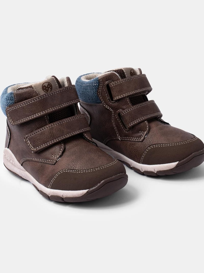 Baskets montantes BUBBLEGUMMERS BATA Marron - Kiabi