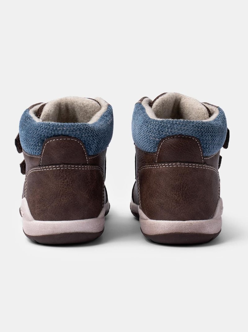 Baskets montantes BUBBLEGUMMERS BATA Marron - Kiabi