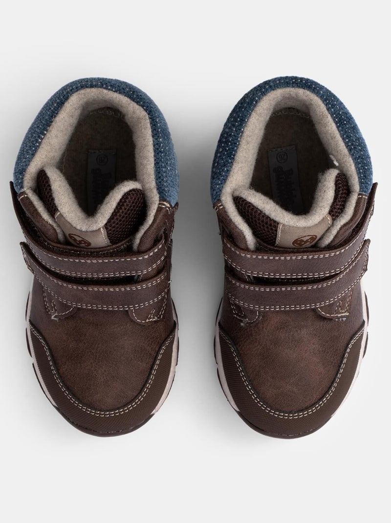 Baskets montantes BUBBLEGUMMERS BATA Marron - Kiabi