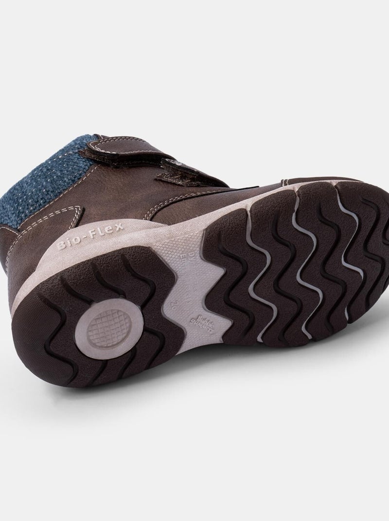 Baskets montantes BUBBLEGUMMERS BATA Marron - Kiabi