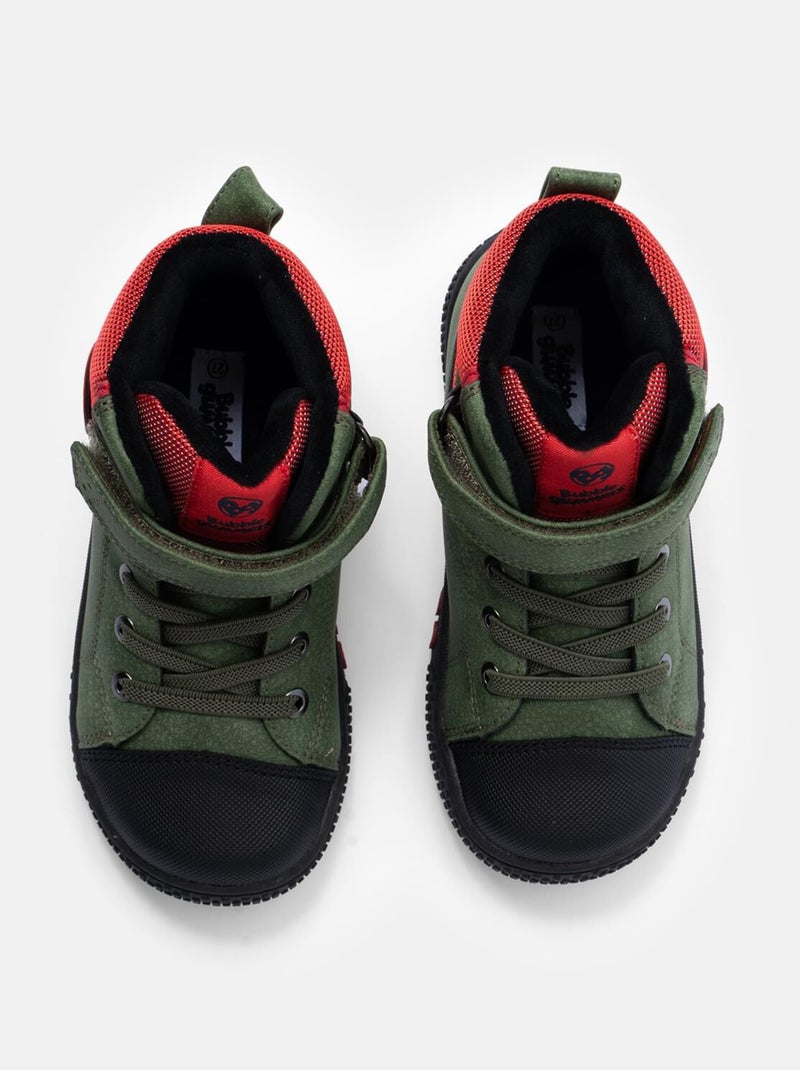 Baskets montantes BUBBLEGUMMERS BATA Vert - Kiabi