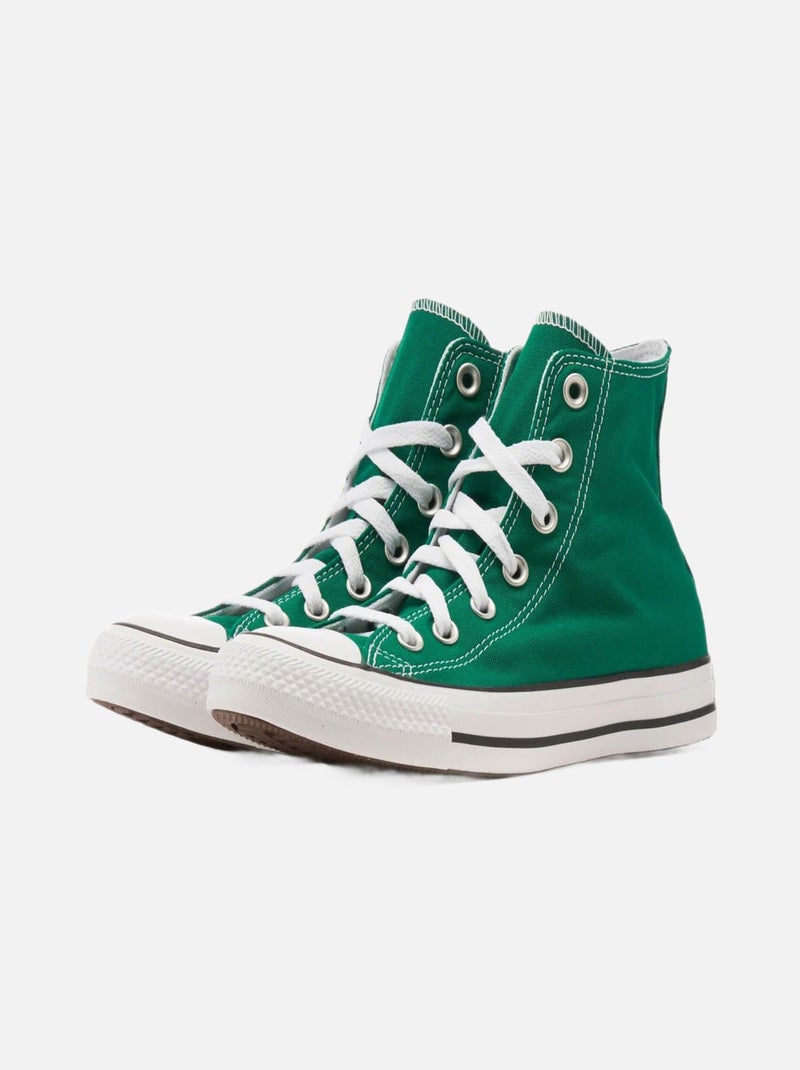 Baskets montantes Chuck Taylor All Star Hi Converse Vert émeraude - Kiabi