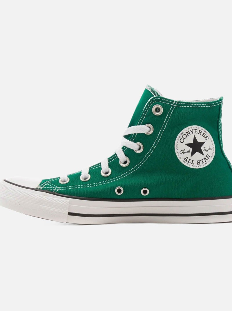 Baskets montantes Chuck Taylor All Star Hi Converse Vert émeraude - Kiabi