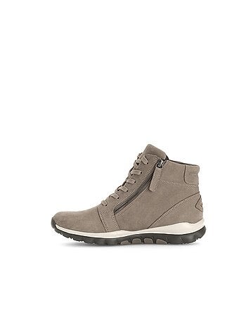 Baskets montantes en cuir