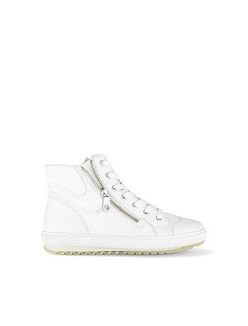 Baskets montantes en cuir