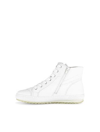 Baskets montantes en cuir