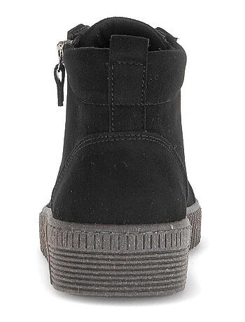 Baskets montantes en cuir