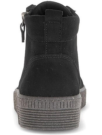Baskets montantes en cuir