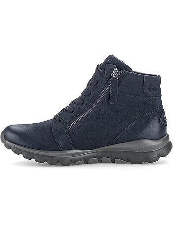 Baskets montantes en cuir nubuck