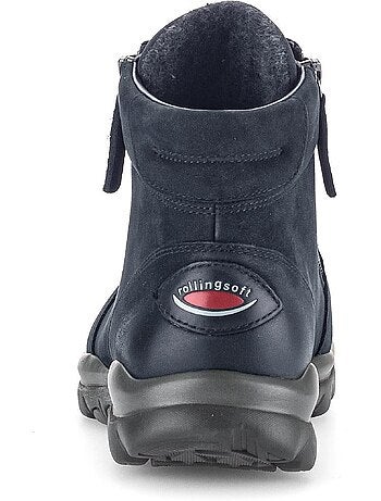 Baskets montantes en cuir nubuck