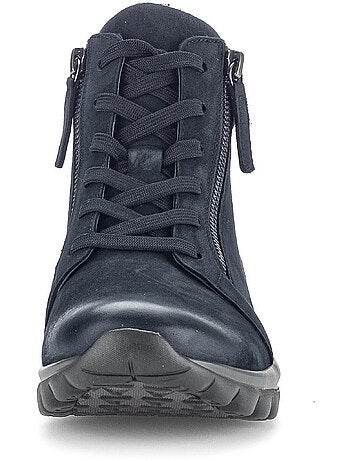 Baskets montantes en cuir nubuck