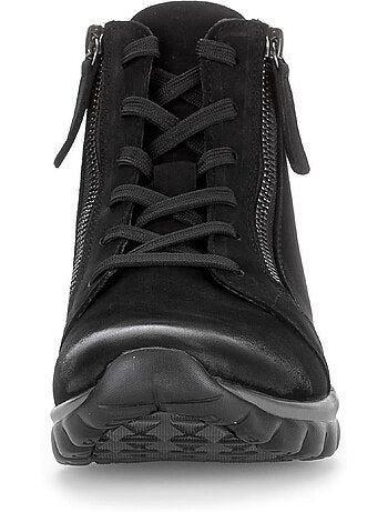Baskets montantes en cuir nubuck