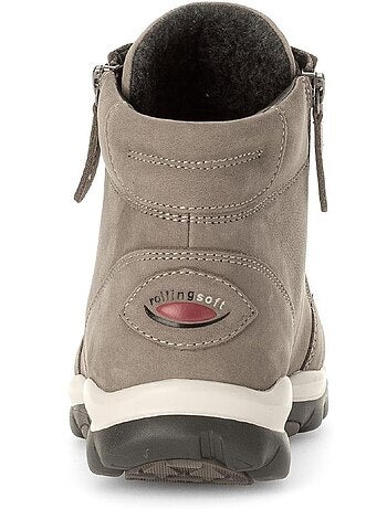 Baskets montantes en daim