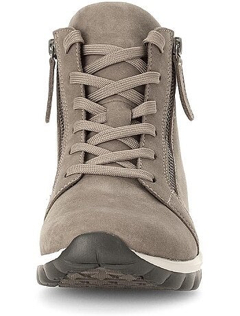 Baskets montantes en daim