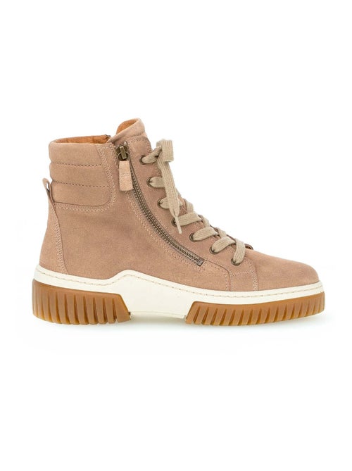 Baskets montantes  en daim Gabor - Kiabi