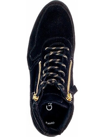 Baskets montantes en daim
