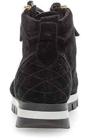 Baskets montantes en daim