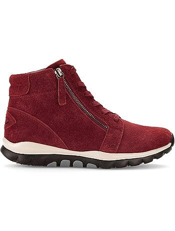 Baskets montantes en daim