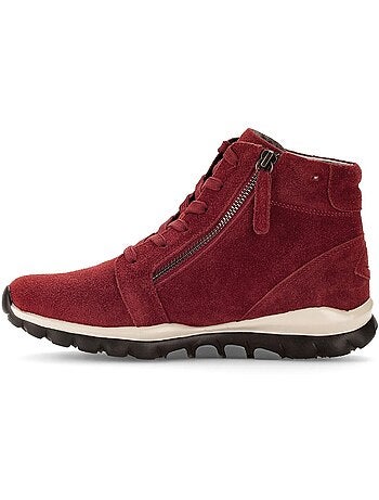 Baskets montantes en daim