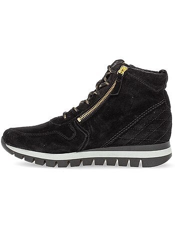 Baskets montantes en nubuck