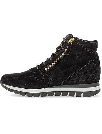Baskets montantes en nubuck