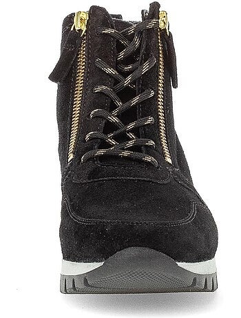 Baskets montantes en nubuck