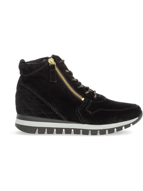 Baskets montantes en nubuck - Kiabi Baskets montantes en nubuck - Kiabi