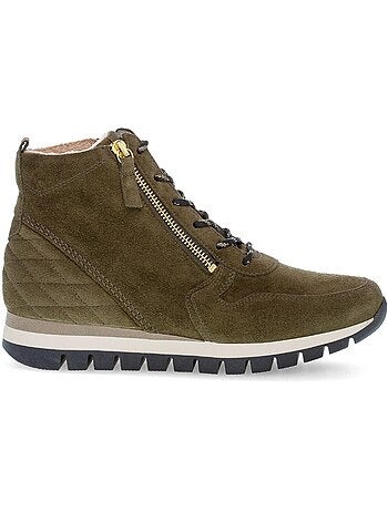 Baskets montantes en nubuck