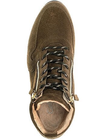 Baskets montantes en nubuck