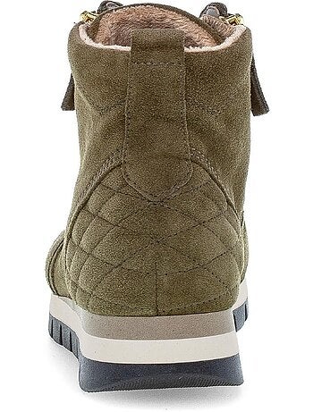 Baskets montantes en nubuck