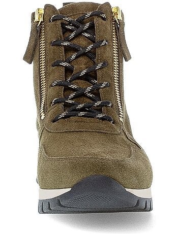 Baskets montantes en nubuck