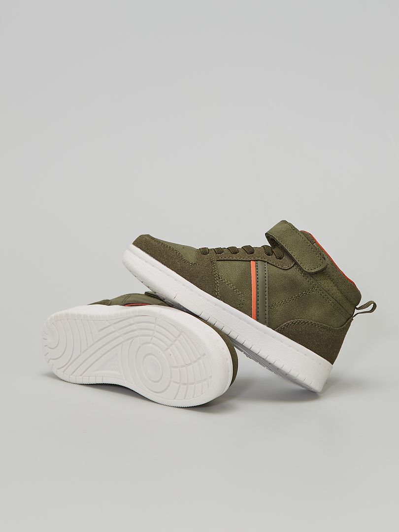 basket kaki femme