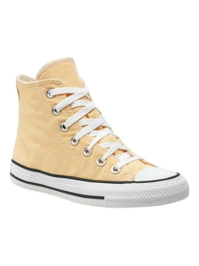Baskets montantes en toile CANVAS HI Converse Jaune - Kiabi