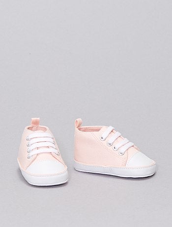 Baskets montantes en toile