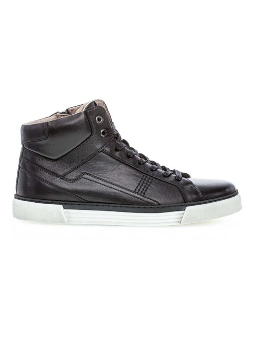 Baskets montantes homme  en cuir lisse Gabor - Kiabi