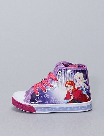 Baskets montantes 'La Reine des neiges'