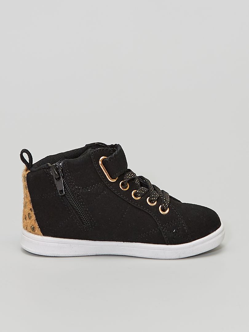basket femme leopard monoprix