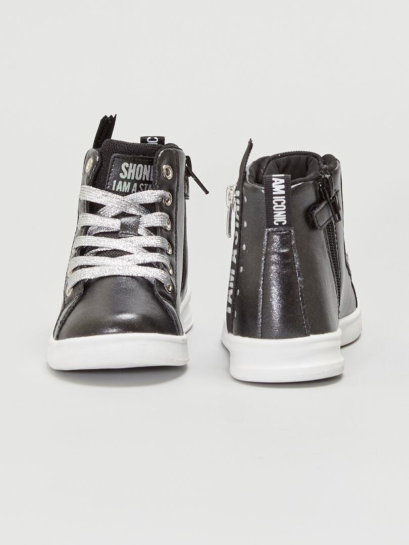 basket montante paillette