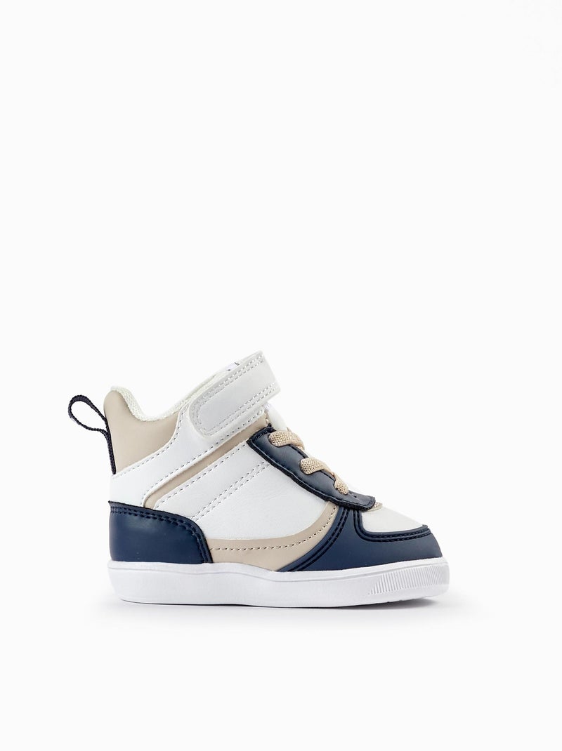 Baskets montantes pour bébé garçon 'My First Sneaker - 1996'   BALMORAL'S AFTERNOONS Blanc - Kiabi
