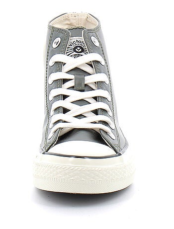 Baskets Montantes Pour Femmes Métallisées Tribu Brillance Métal