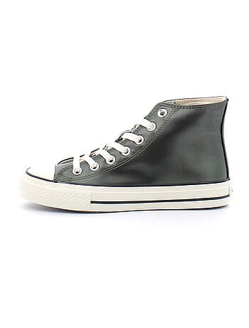 Baskets Montantes Pour Femmes Métallisées Tribu Brillance Métal