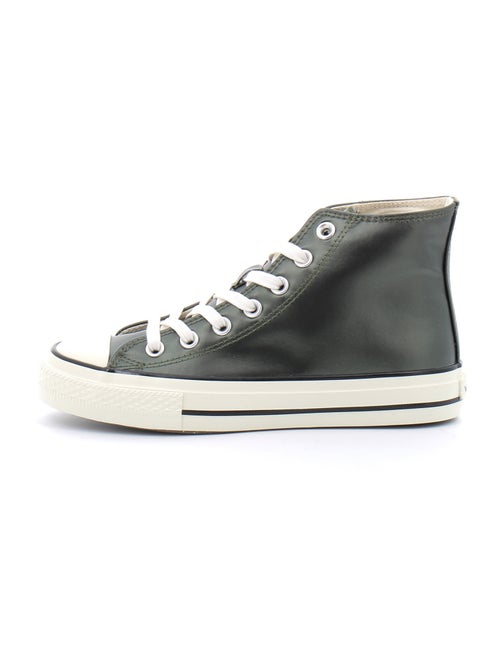 Baskets Montantes Pour Femmes Métallisées Tribu Brillance Métal - Kiabi