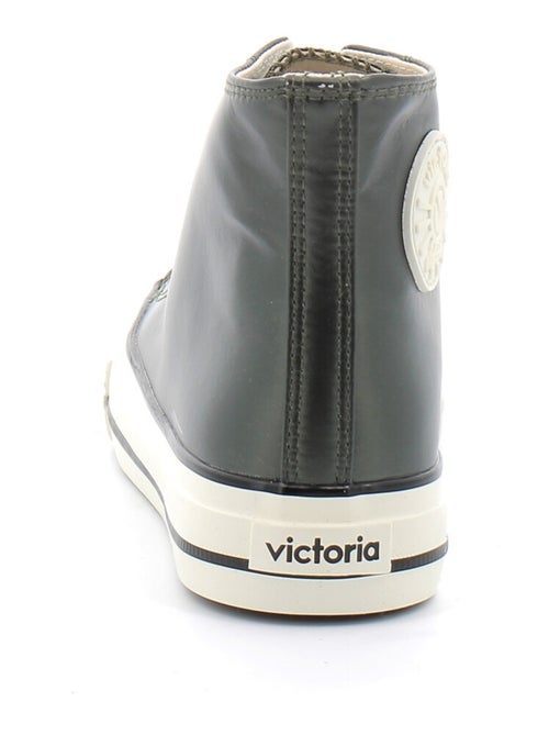 Baskets Montantes Pour Femmes Métallisées Tribu Brillance Métal - Kiabi