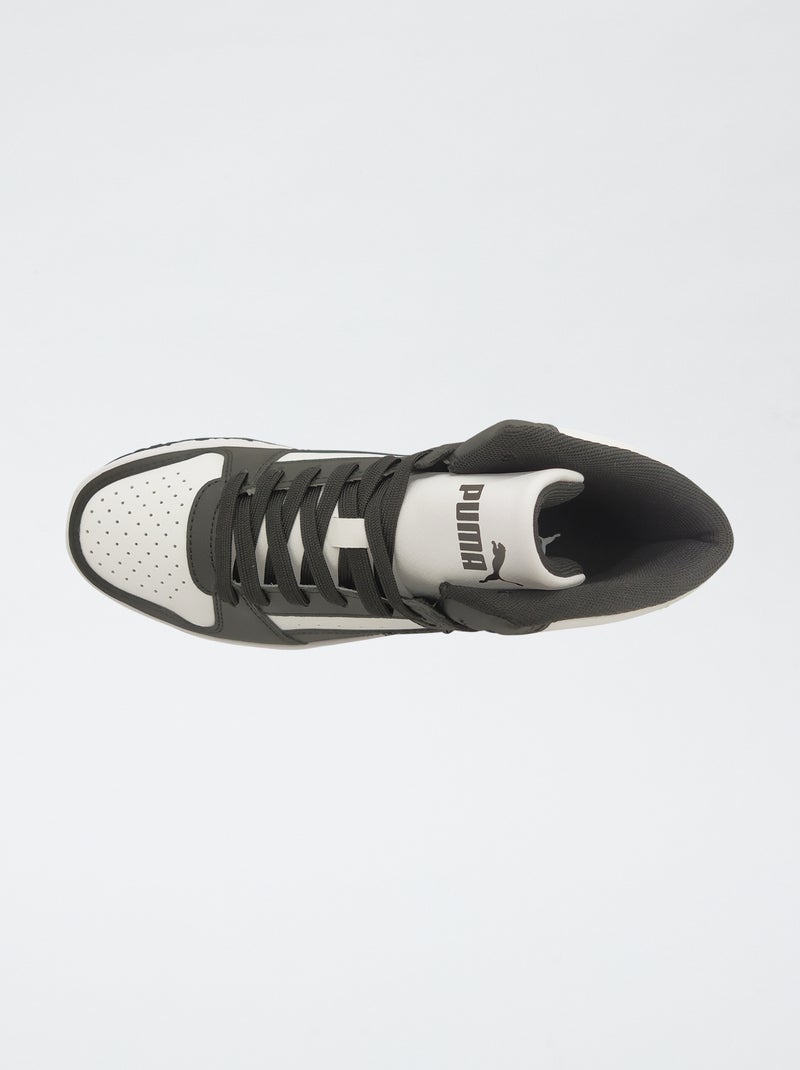 Baskets montantes 'PUMA' à lacets Blanc - Kiabi