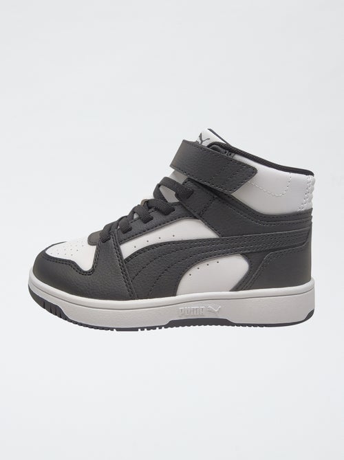 Baskets montantes 'PUMA' scratchs + lacets - Kiabi Baskets montantes 'PUMA' scratchs + lacets - Kiabi